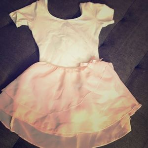 Girls leotard and skirt